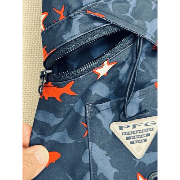 Columbia PFG Board Short Size 30 Gamefish Swim Trunk 9” - Picture 4 of 12